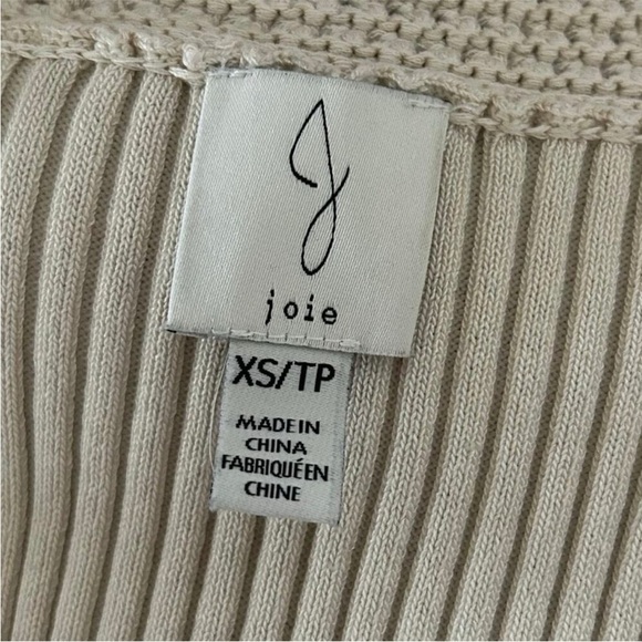 Joie Black and Cream Striped Maxi Dress - Picture 4 of 5